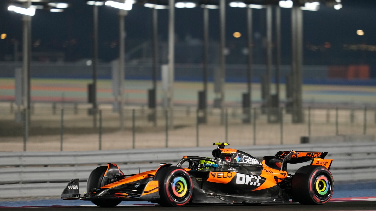 Lando Norris se mantiene tranquilo y llega a Qatar con el campeonato en la mira