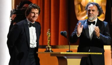 Por su trayectoria, Tom Cruise finalmente recibe un Oscar en los Premios de los Gobernadores