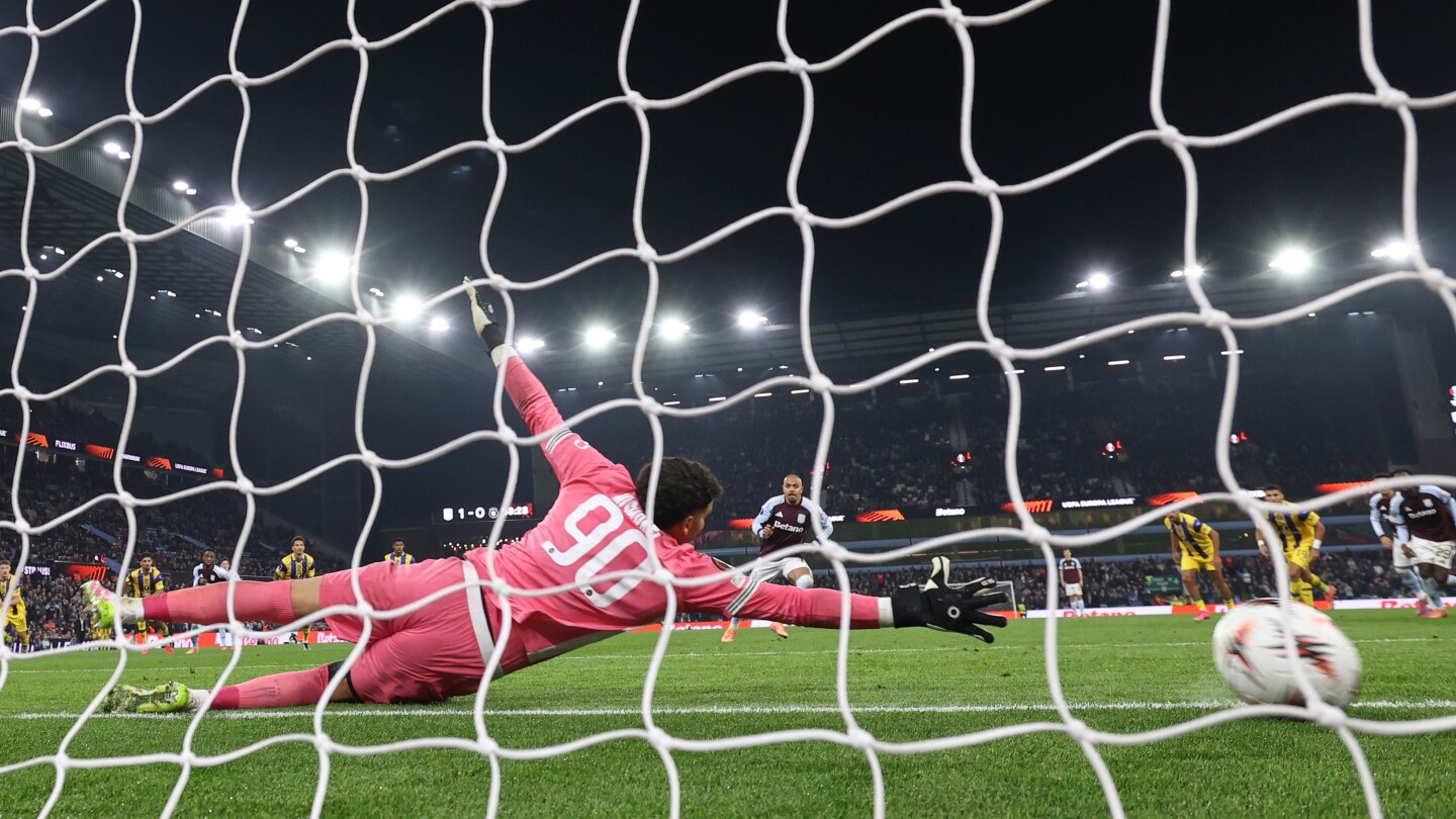 Aston Villa vence 2 -0 a Maccabi Tel Aviv en la Liga Europa, en medio de protestas y arrestos
