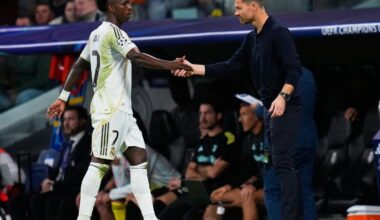 Xabi Alonso: 'Todo zanjado' con Vinícius y 'ninguna represalia' tras arrebato en el clásico