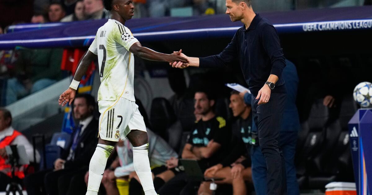 Xabi Alonso: 'Todo zanjado' con Vinícius y 'ninguna represalia' tras arrebato en el clásico