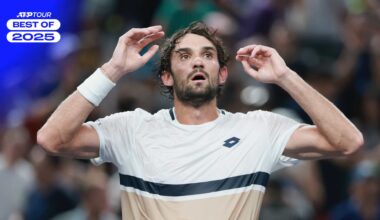 Valentin Vacherot derrotó a Novak Djokovic en el Rolex Shanghai Masters.