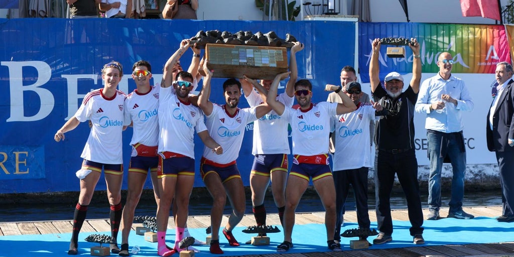 REGATA SEVILLA - BETIS: El Sevilla doblega al Betis quince años después con una victoria liberadora