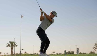 Borja Virto, en la Escuela de LIV Golf hace un año. (Photo by Montana Pritchard/LIV Golf)