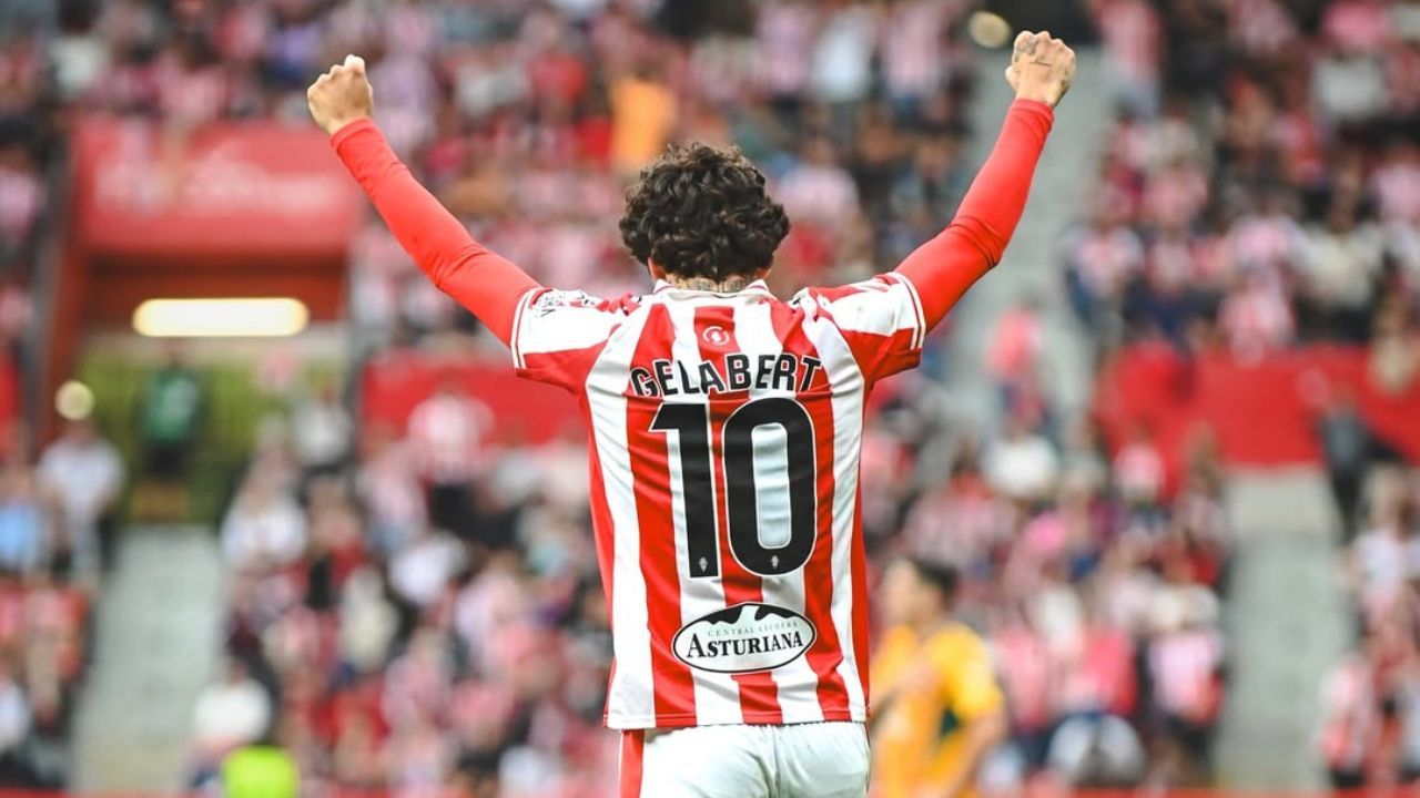 Vídeo resumen: El gol de Gelabert en el 101, el palo de Gaspar y las mejores ocasiones del Sporting en sus 23 tiros al Andorra - La Voz de Asturias