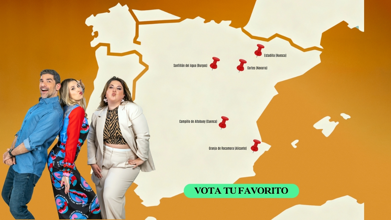 Cinco candidatos y solo un ganador: vota por tu favorito para llevarse el premio en 'Pueblos especiales'