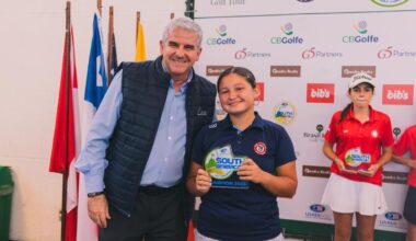 Albertina Lenardon campeona en el South American Championship US Kids
