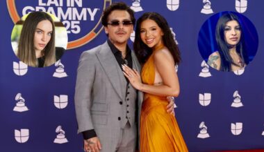 Christian Nodal vive tenso momento con Ángela Águilar en los Latin Grammy 2025