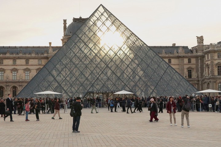 El museo del Louvre de París, el más visitado del mundo. Foto: EFE