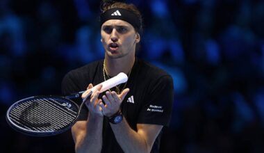 Zverev volvió a caer ante Sinner y evidenció que la distancia entre ambos es muy grande. Fuente: Getty