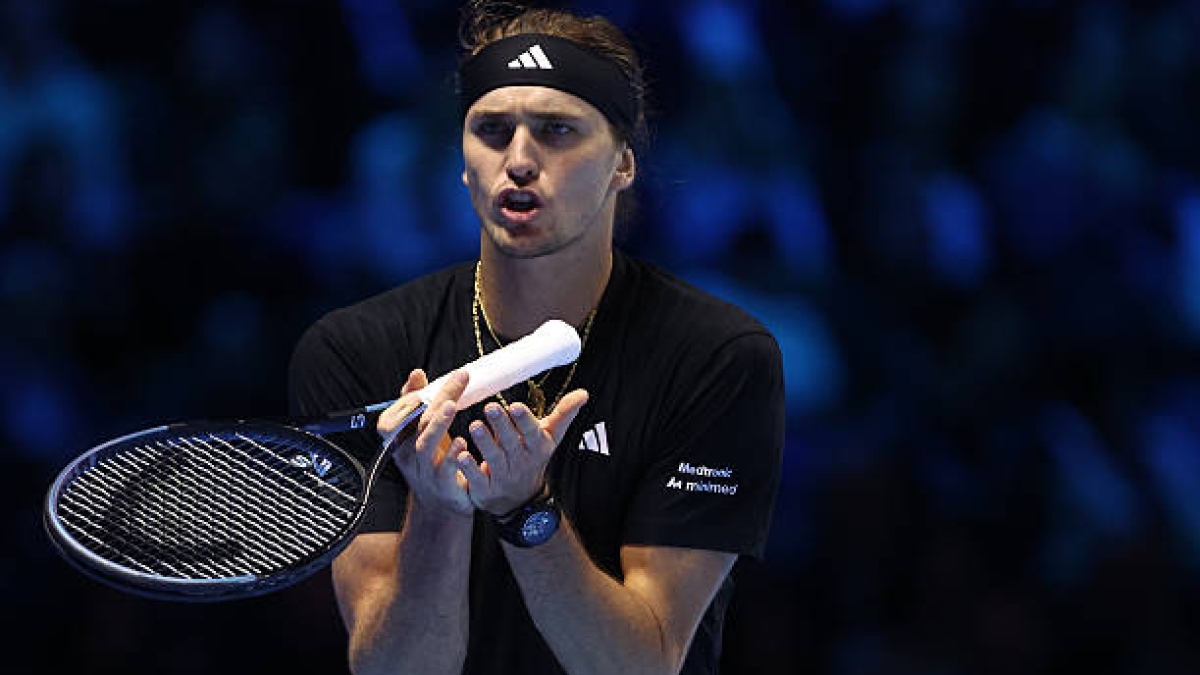 Zverev volvió a caer ante Sinner y evidenció que la distancia entre ambos es muy grande. Fuente: Getty