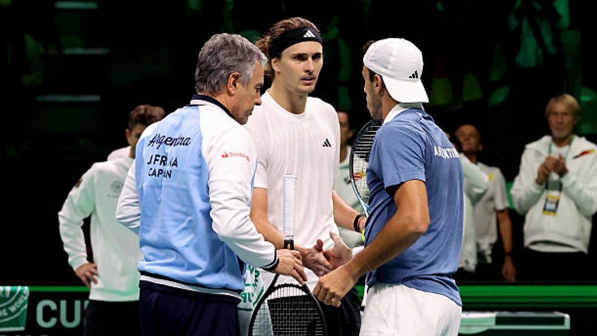 Zverev habla de Cerúndolo. Foto: gettyimages