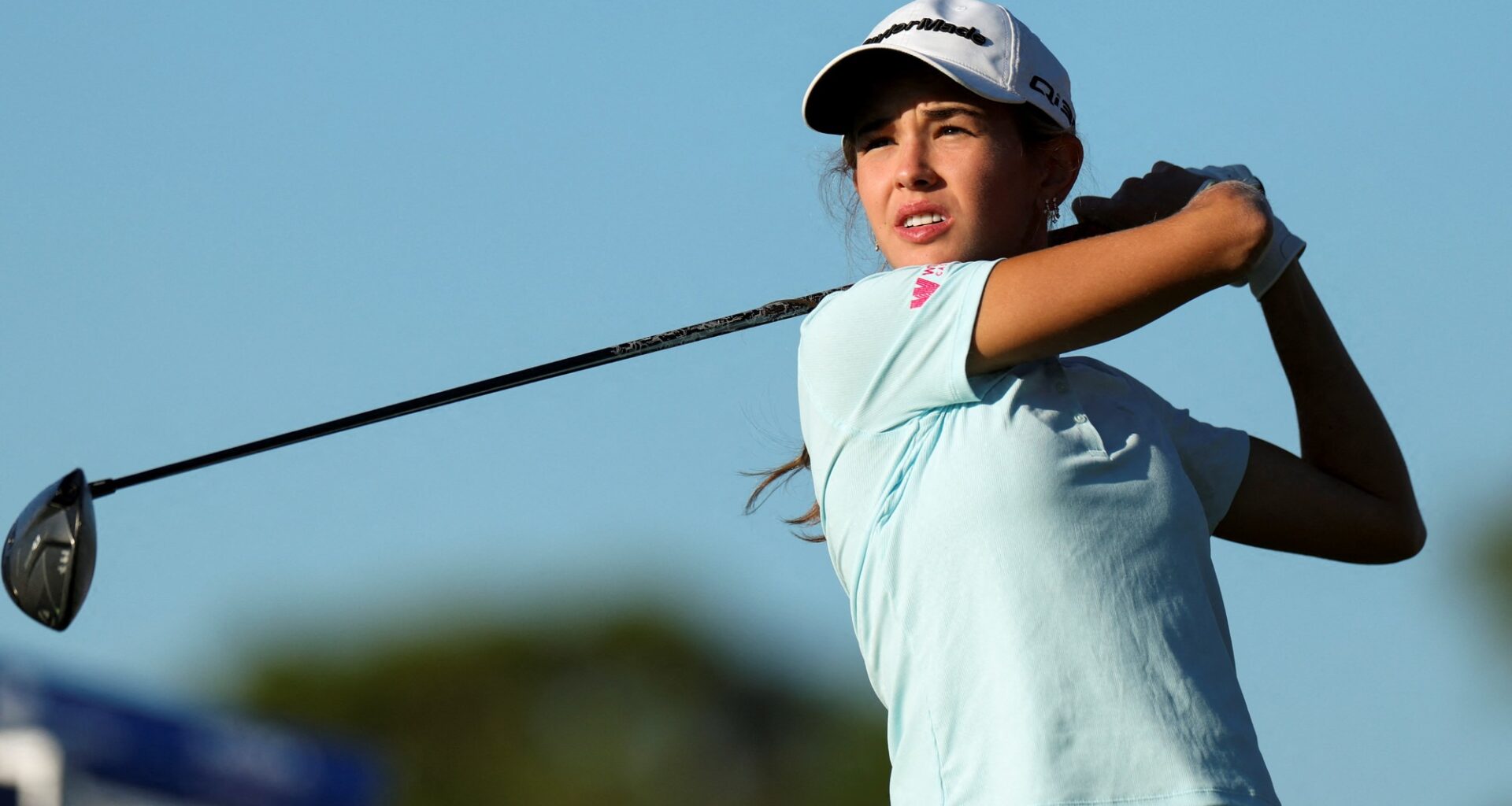 Kai, la nieta de Donald Trump, no pudo con los nervios e hizo agua en su primer torneo como golfista profesional