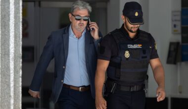 La UCO arresta a Antxon Alonso, el socio de Santos Cerdán en Servinabar, en la operación abierta contra Leire Díez