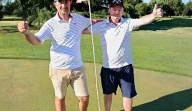 Diego y Guillermo Schmidt campeones Four Ball en el Aero