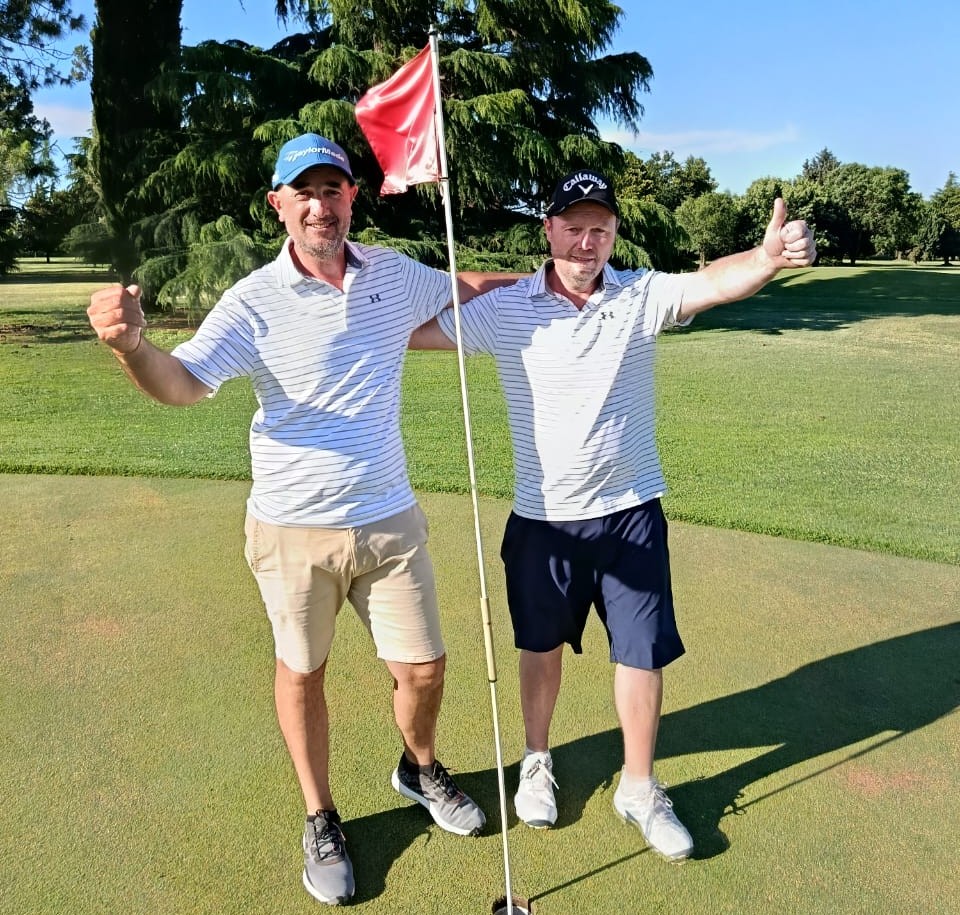 Diego y Guillermo Schmidt campeones Four Ball en el Aero