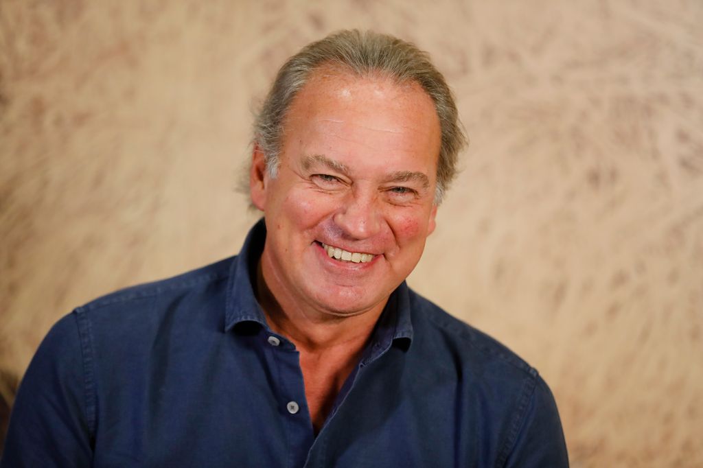 El presentador y cantante Bertín Osborne durante la presentación de su disco 'Yo debí enamorarme de tu madre', en Madrid, 28 de noviembre de 2018