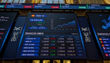 El Ibex 35 roza máximos históricos gracias al tirón de Inditex