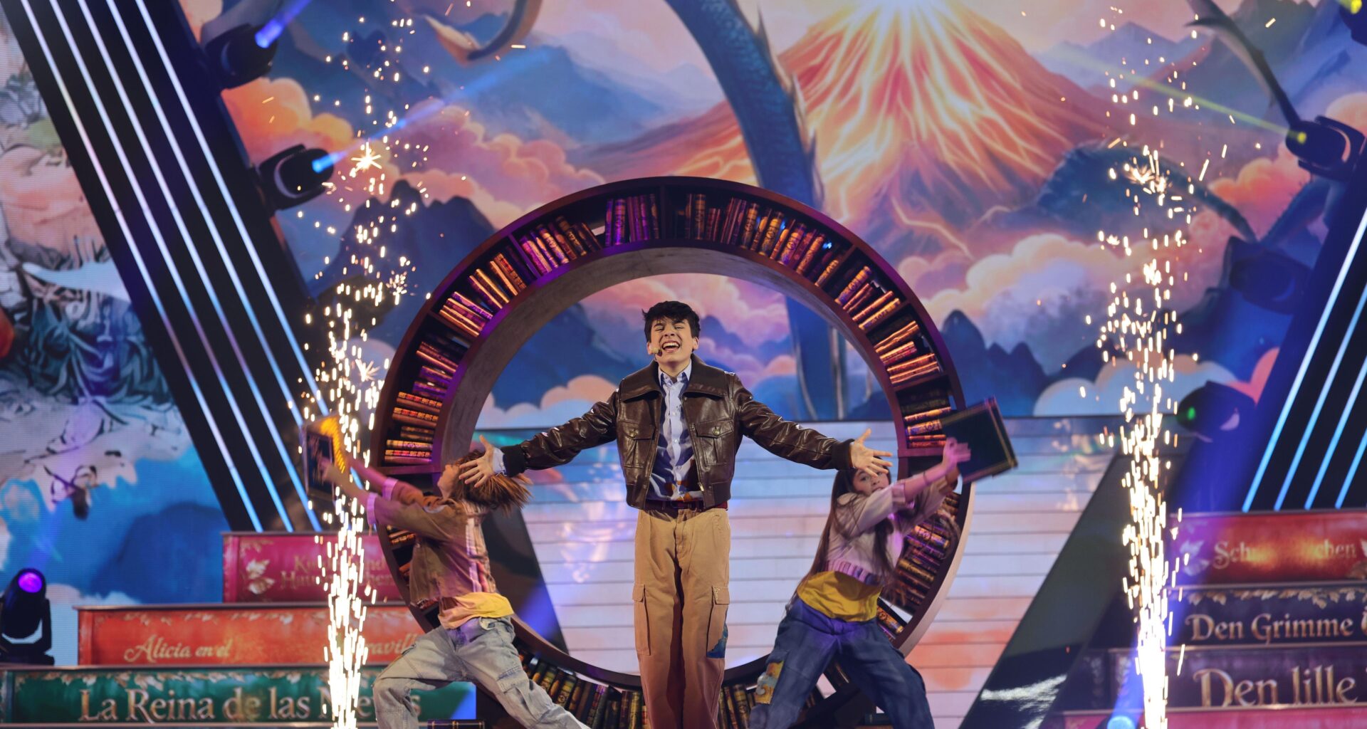 Así ha sido la mágica actuación de España frente al jurado de Eurovisión Junior 2025 ¡2 minutos de fantasía! - RTVE.es