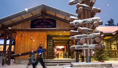 Viaje de Papá Noel | Ubicación y recorrido