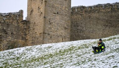 el frío continúa tras Navidad