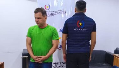 Paraguay detiene a un condenado por trama golpista en Brasil