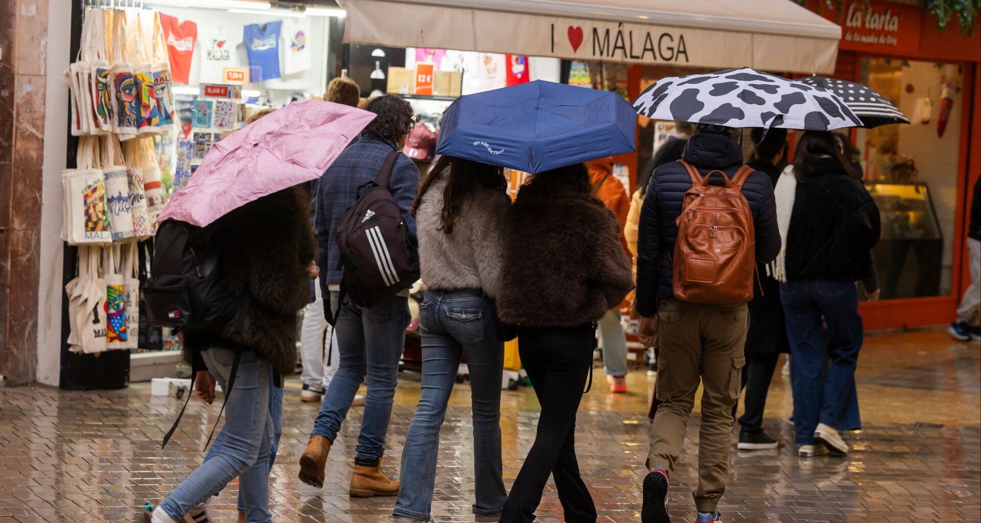 Elevado a rojo el aviso por lluvias en Málaga
