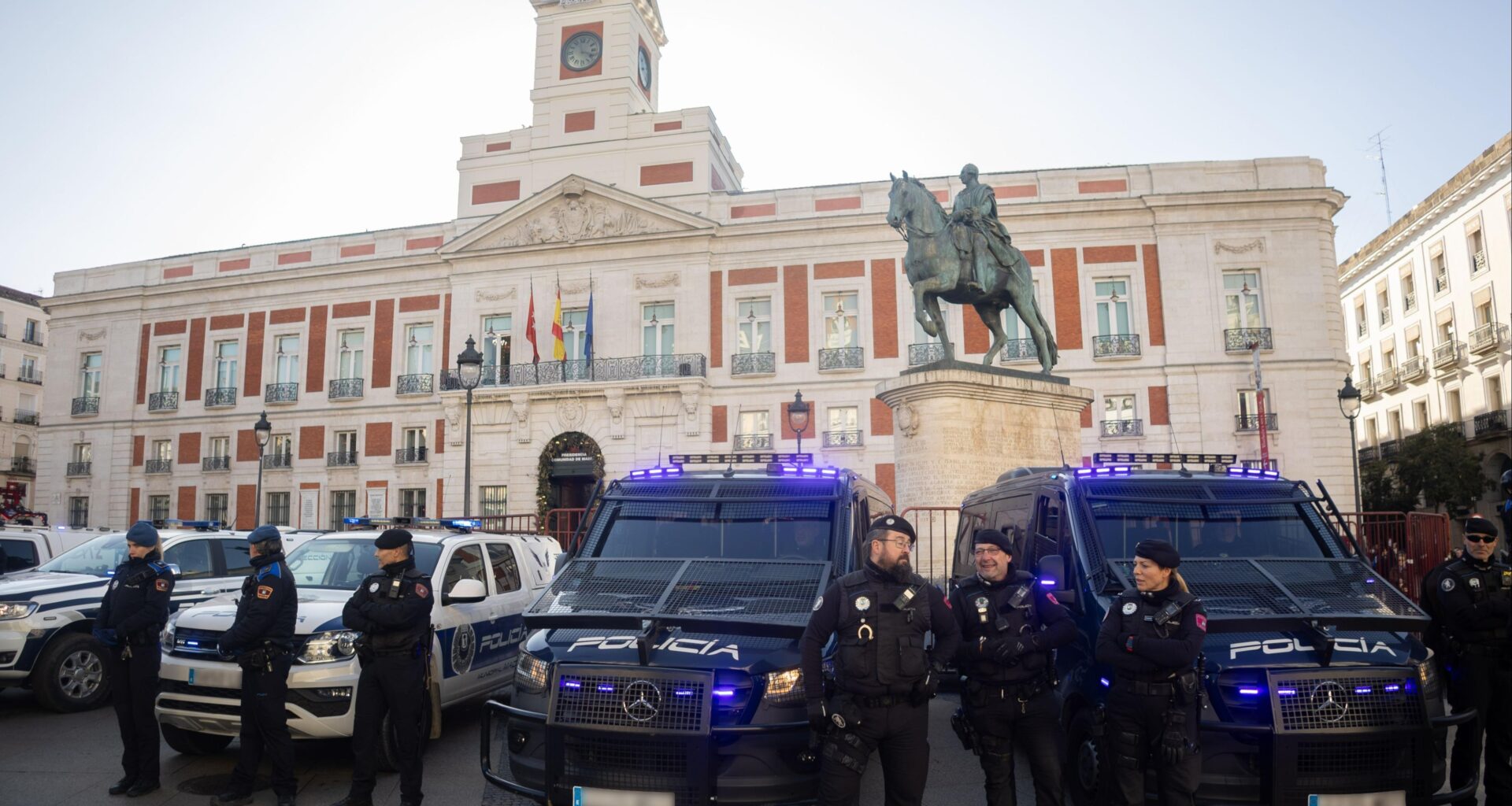La Puerta del Sol despedirá 2025 con un aforo de 15.000 personas