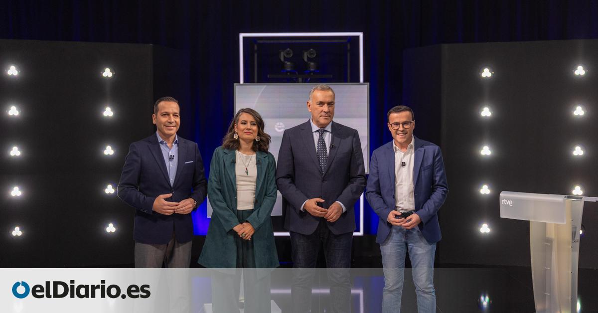 La izquierda alerta del riesgo de perder servicios públicos en Extremadura mientras Vox recurre a la descalificación en el debate a tres sin Guardiola