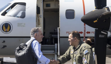 Presidente Orsi viajó a Brasil para participar en la Cumbre del Mercosur en Foz de Iguazú