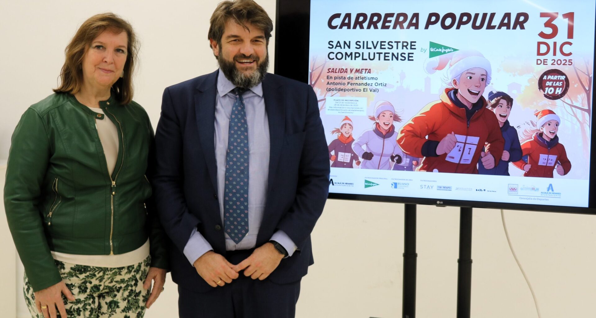 El Ayuntamiento de Alcalá presenta la San Silvestre Complutense 2025