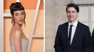 Katy Perry y Justin Trudeau, en un montaje de EL ESPAÑOL.