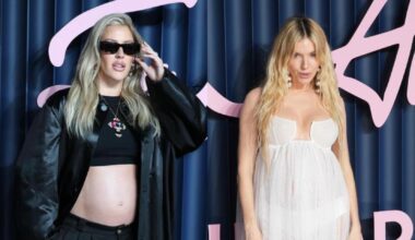 Sienna Miller y Ellie Goulding revelan que están embarazadas