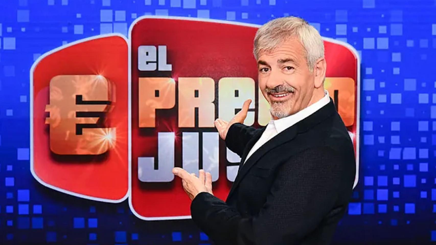 Telecinco recupera 'El precio justo' con Carlos Sobera cuatro años después