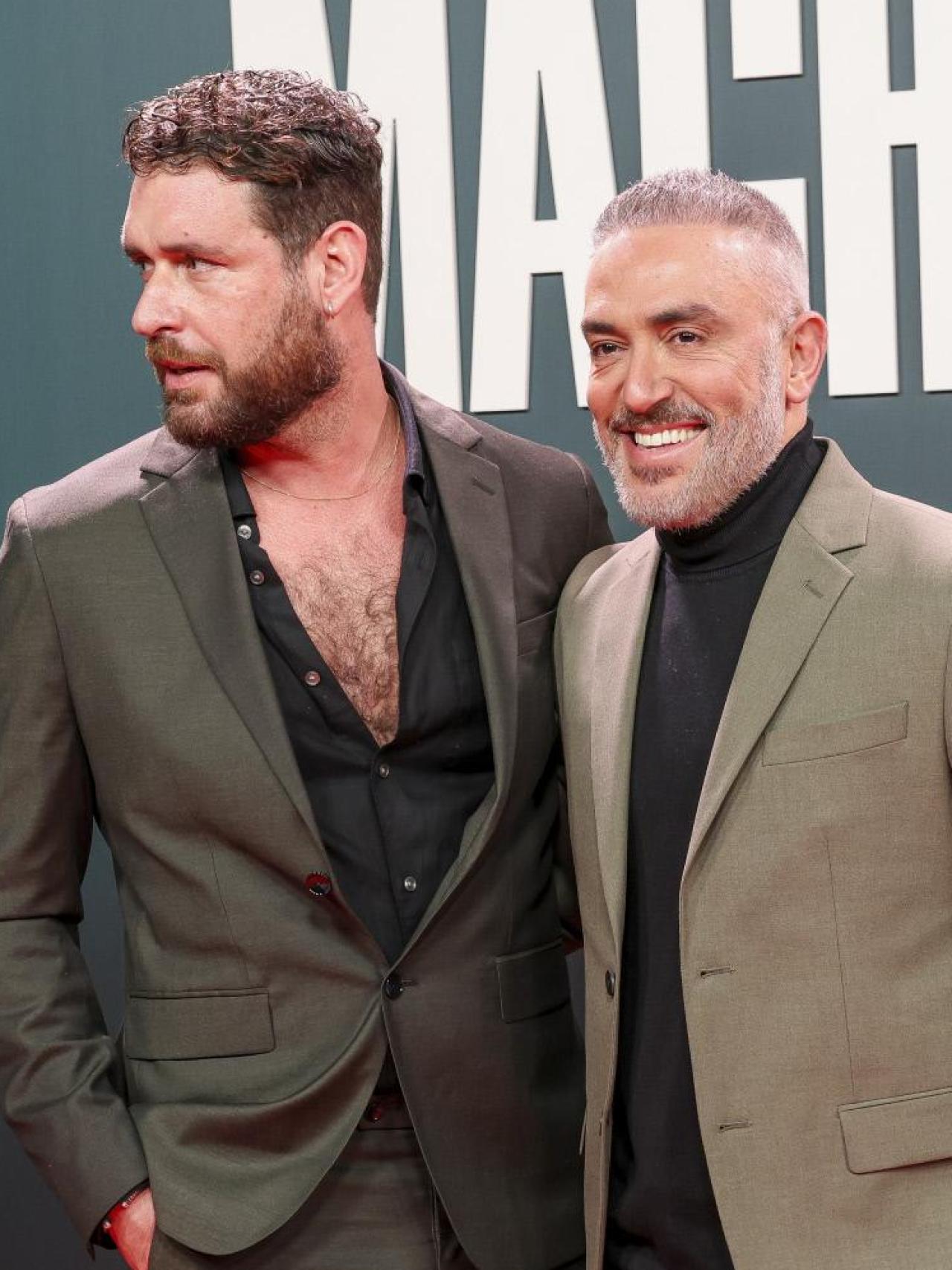 El matrimonio en el estreno de 'Machos Alfa' en 2024.