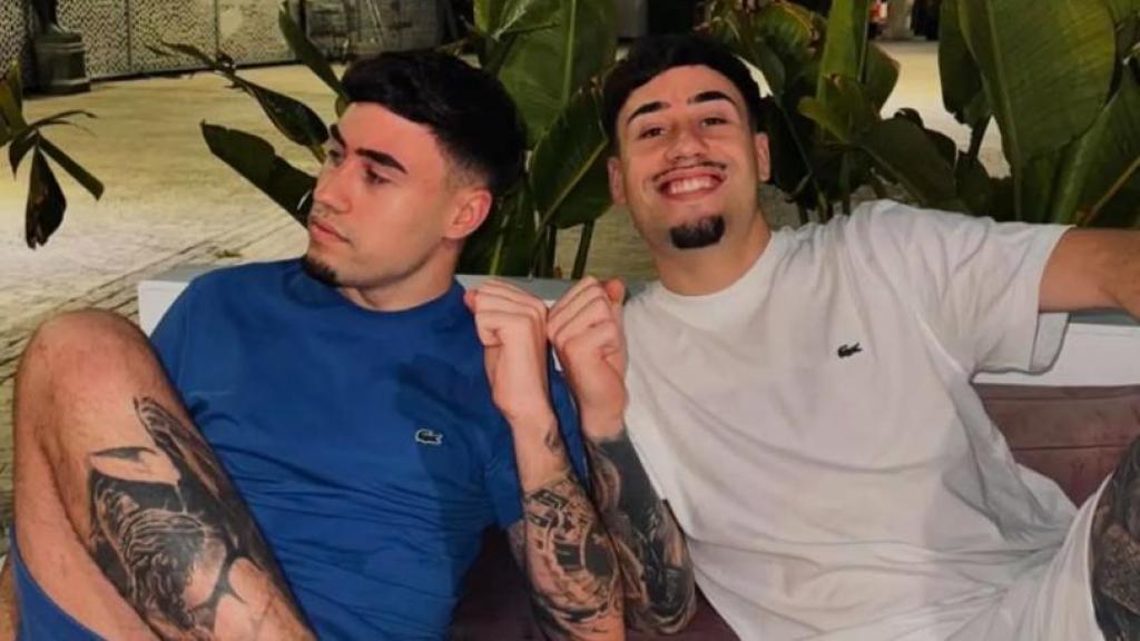 Los gemelos Carlos y Daniel Ramos.