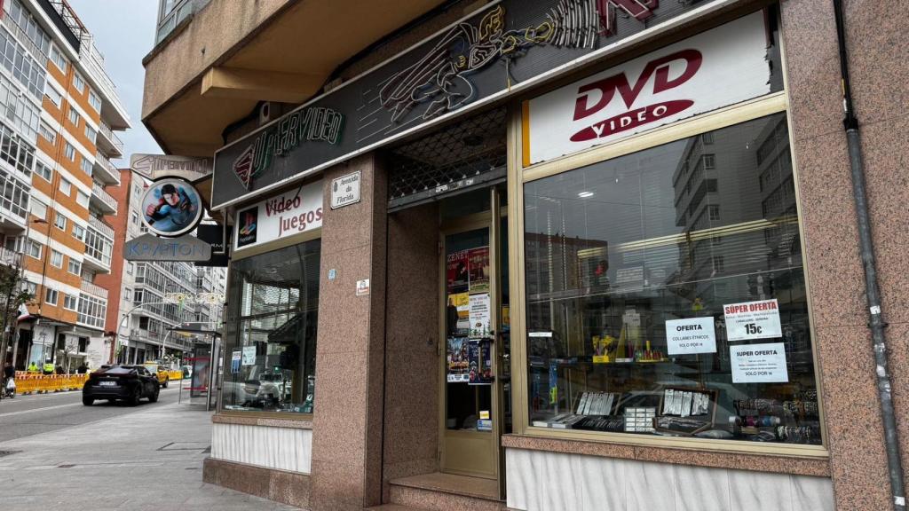 Videoclub Kripton, en A Florida, Vigo