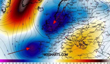llega la borrasca Francis por Año Nuevo que barrerá España con 50 l/m2 de lluvia y vientos de 70 km/h