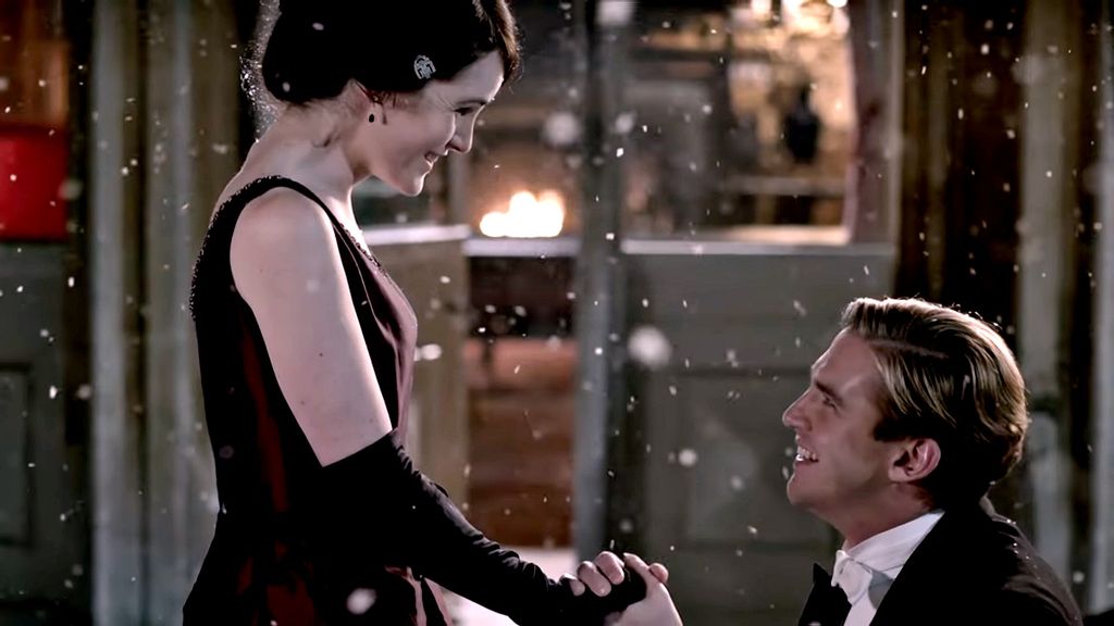 UNo de los capi´tulos navideños más especiales de 'Donwton Abbey' es cuanod Matthew le propone matrimonio a Lady Mary