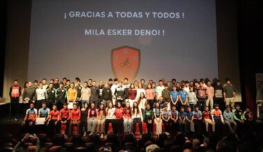 Gala anual de la Federación Navarra de Ciclismo