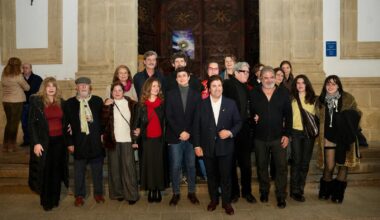 Casimiro Fernández en el homenaje al escritor y periodista Manuel Ferrand por el centenario de su nacimiento