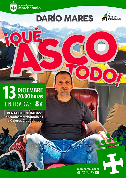 Marchamalo. Humor con Darío Mares