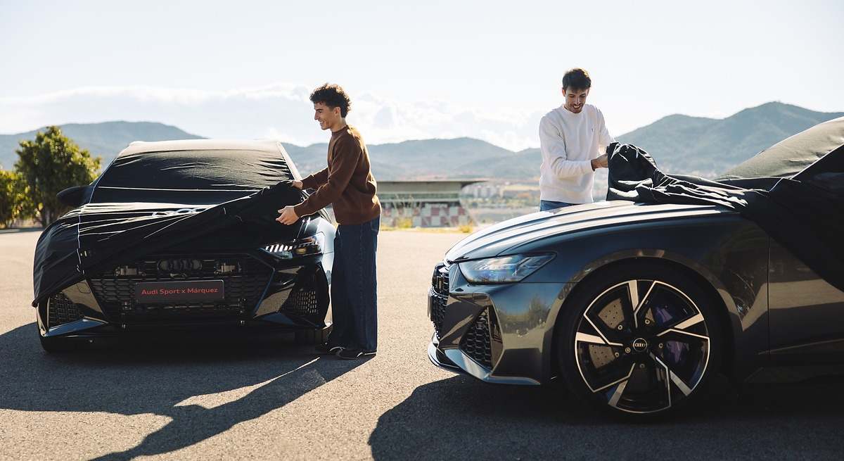 Así son los nuevos Audi edición limitada de los hermanos Márquez