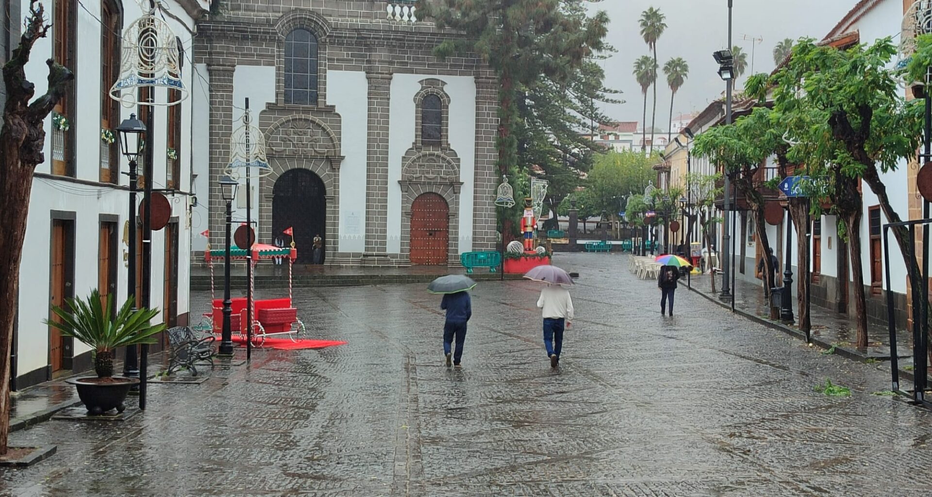 Teror suspende las actividades el fin de semana por la borrasca ‘Emilia’
