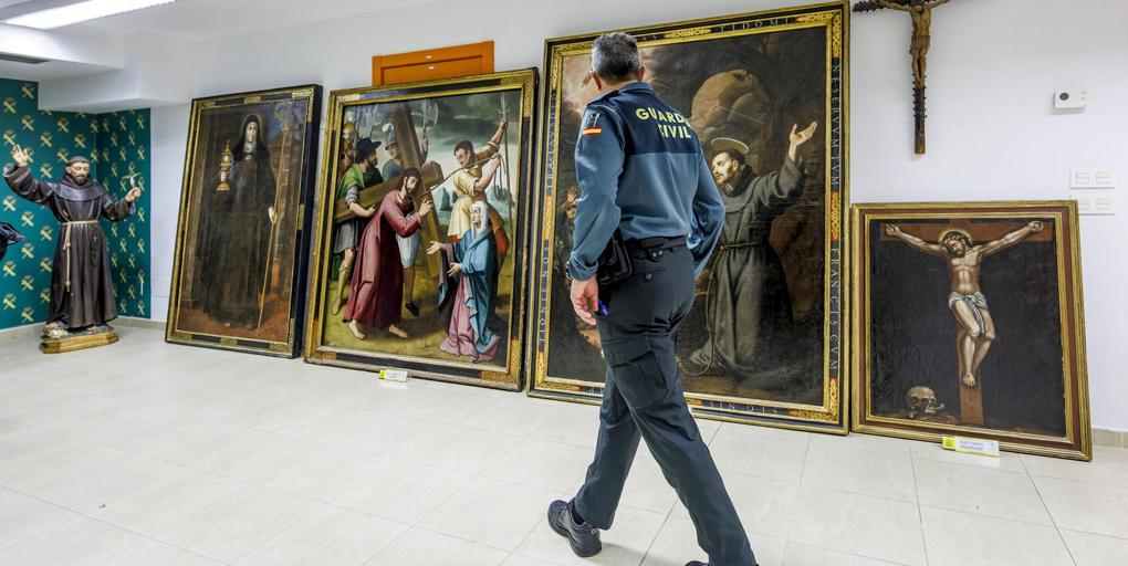 tallas, cuadros y un testamento del siglo XVI