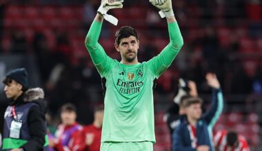 El mensaje de Courtois a San Mamés tras la polémica con Vinicius