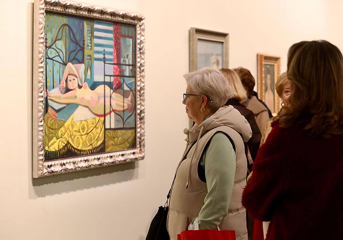 La exposición de Vicente Viudes en Las Claras, en Murcia, en imágenes