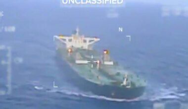 Estados Unidos intercepta otro petrolero frente a las costas de Venezuela