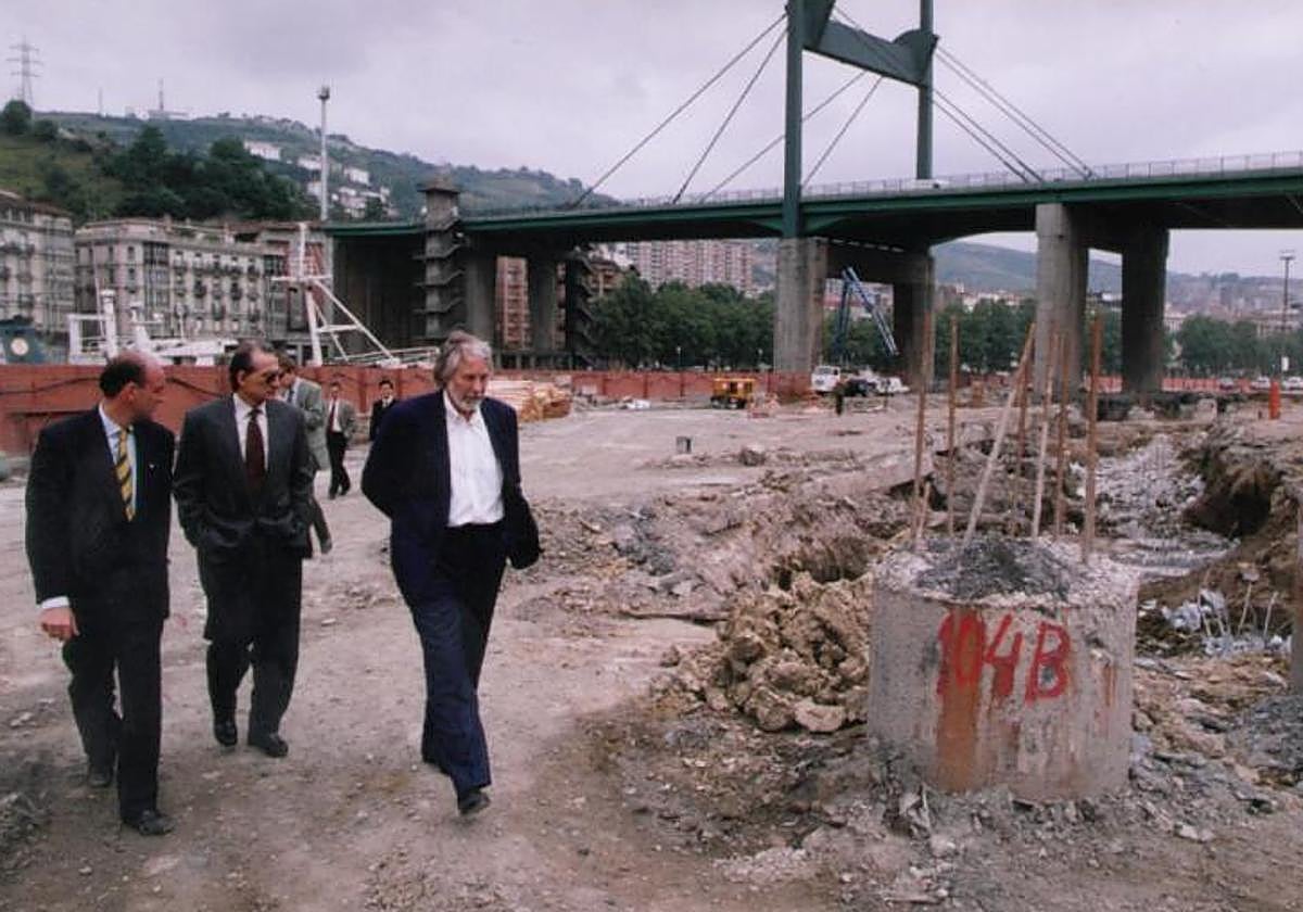 Así descubrió Gehry dónde tendría que levantar el museo Guggenheim en Bilbao