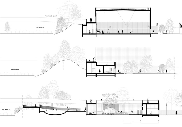 Complejo deportivo en Petit-Quevilly / Olgga Architects - Imagen 21 de 23